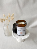 Grand pot ambré - Fleur de cerisier