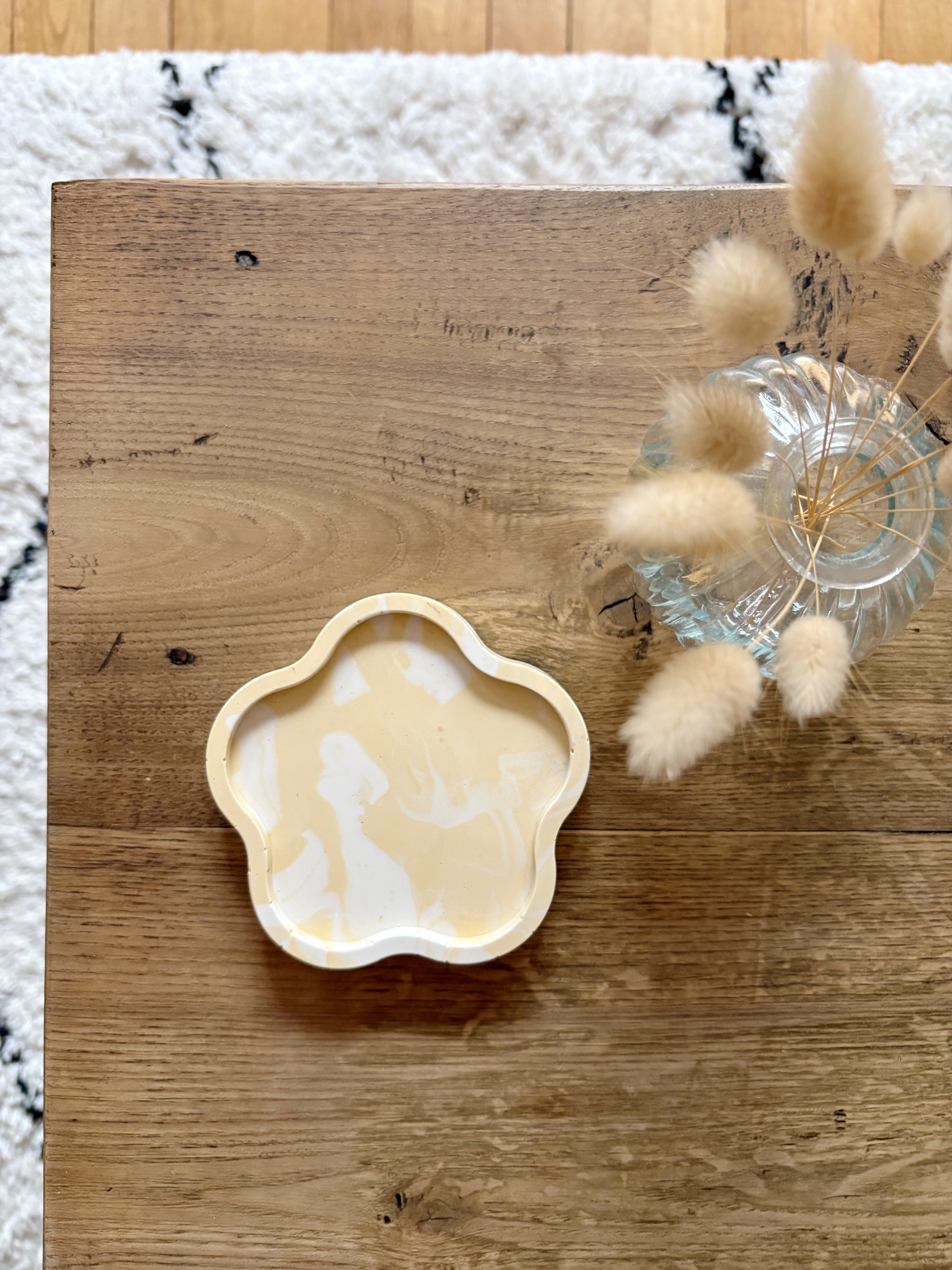 Nuage jaune & blanc