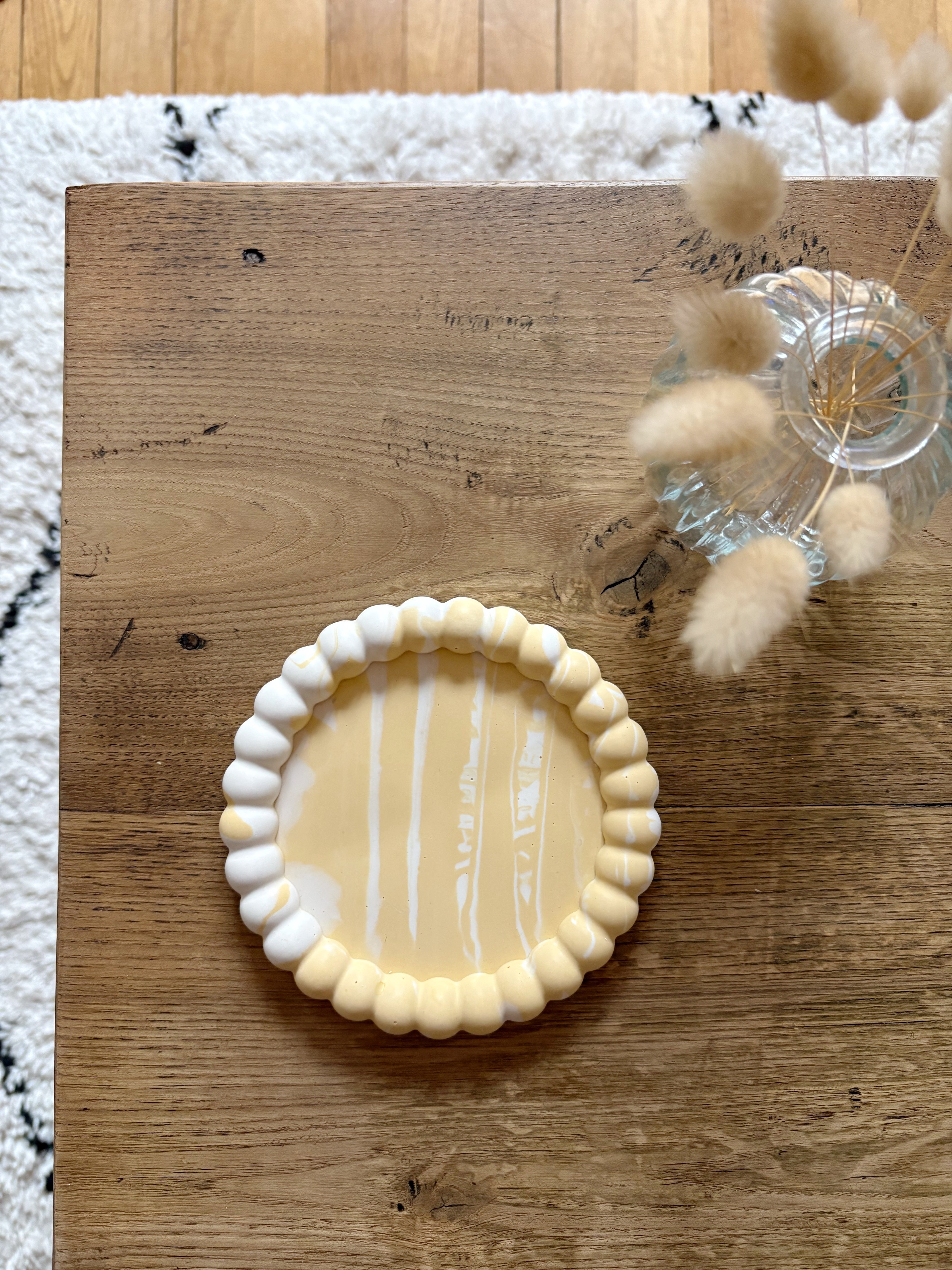 Bulle jaune & blanc