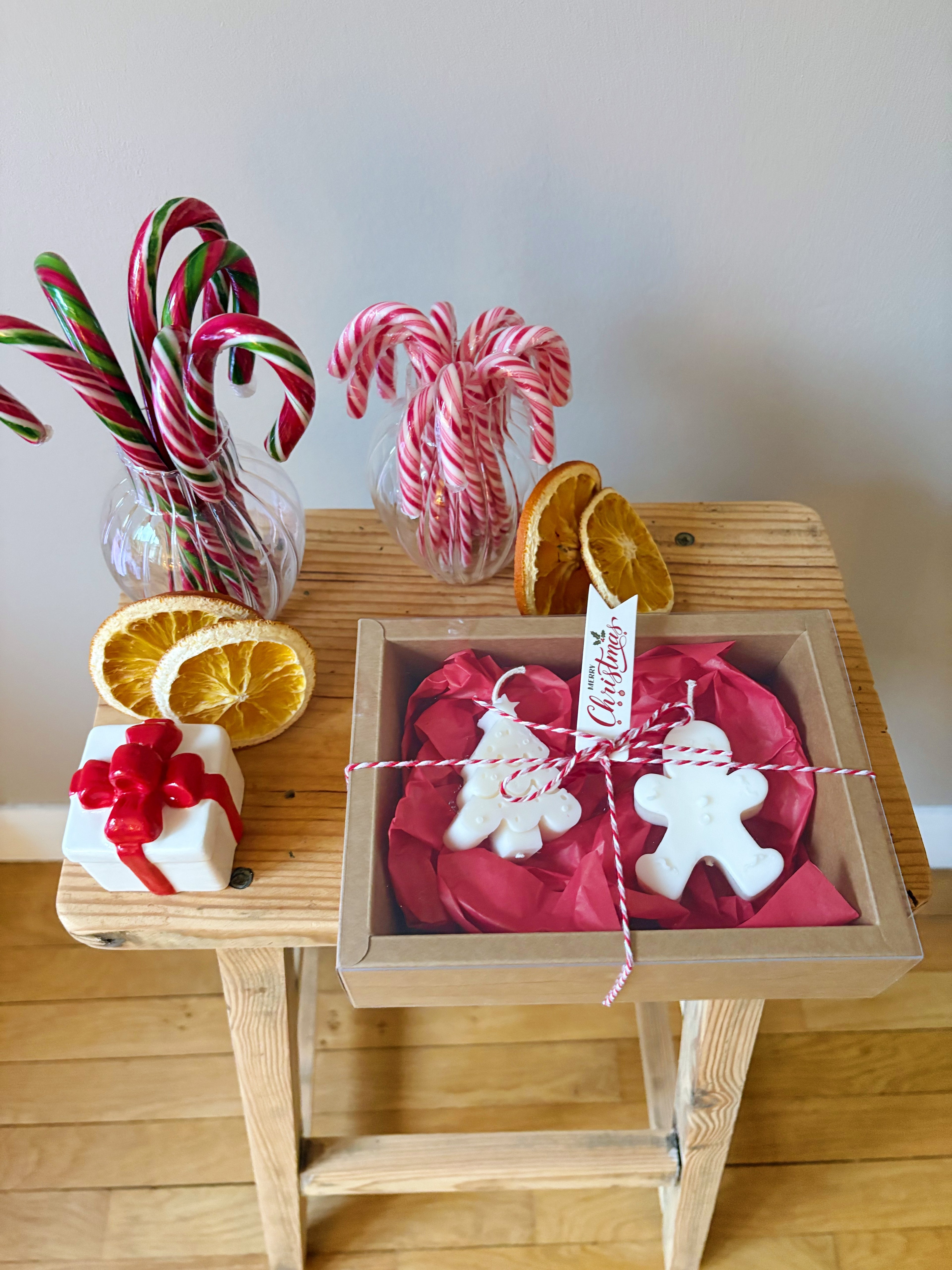 Coffret - sapin & bonhomme