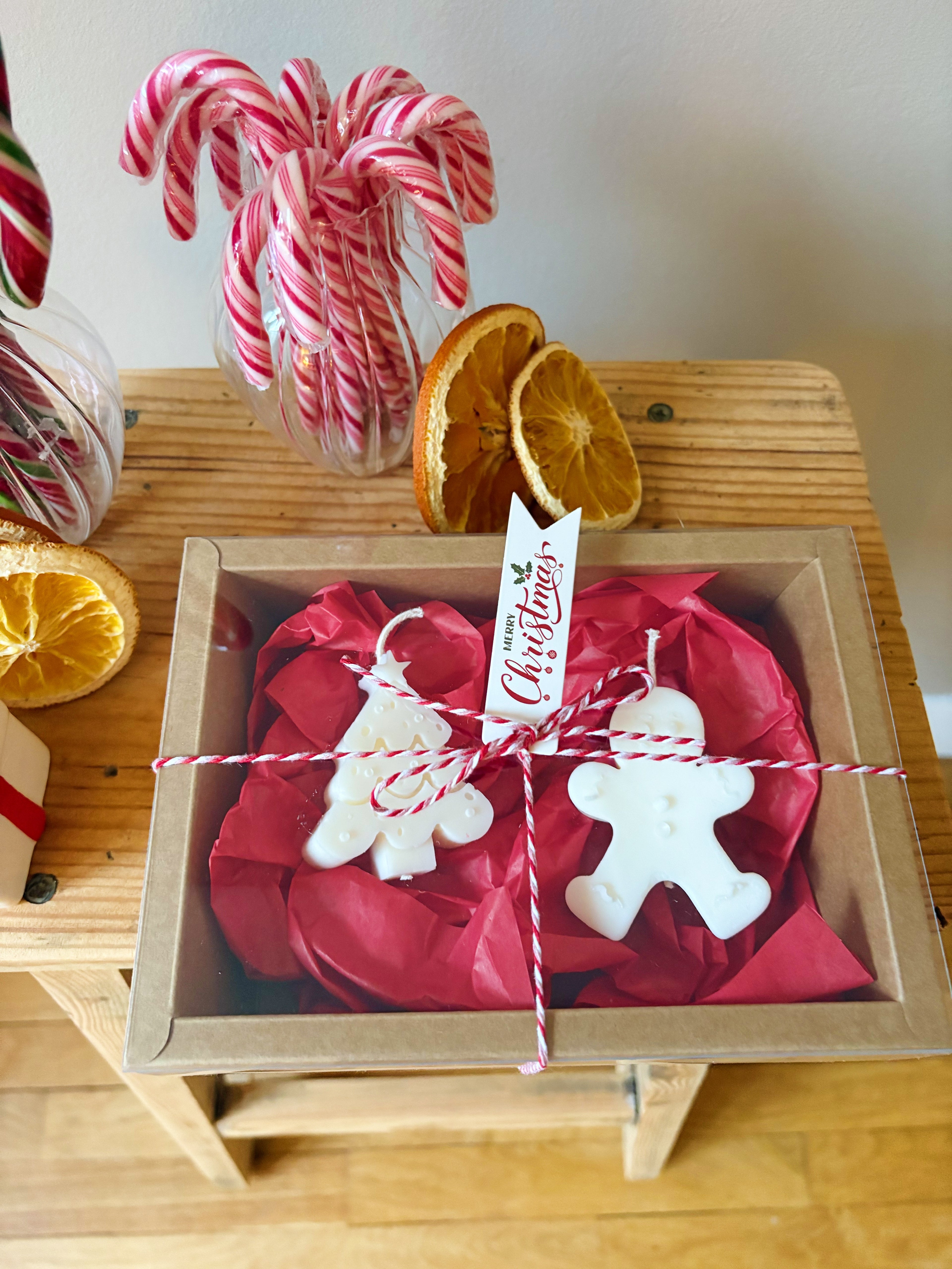 Coffret - sapin & bonhomme