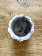 Pot marbré noir & blanc