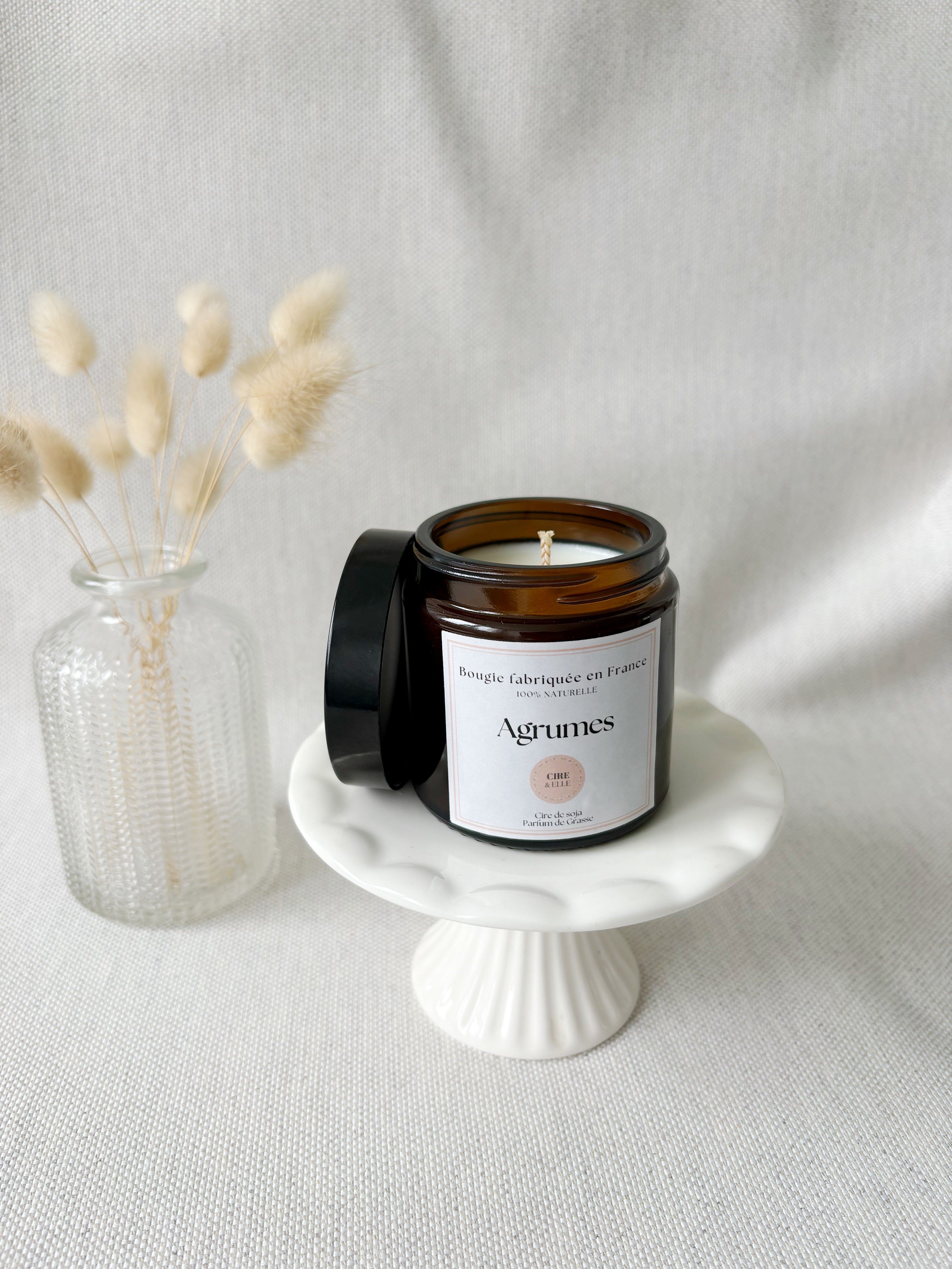 Petit pot ambré - Agrumes