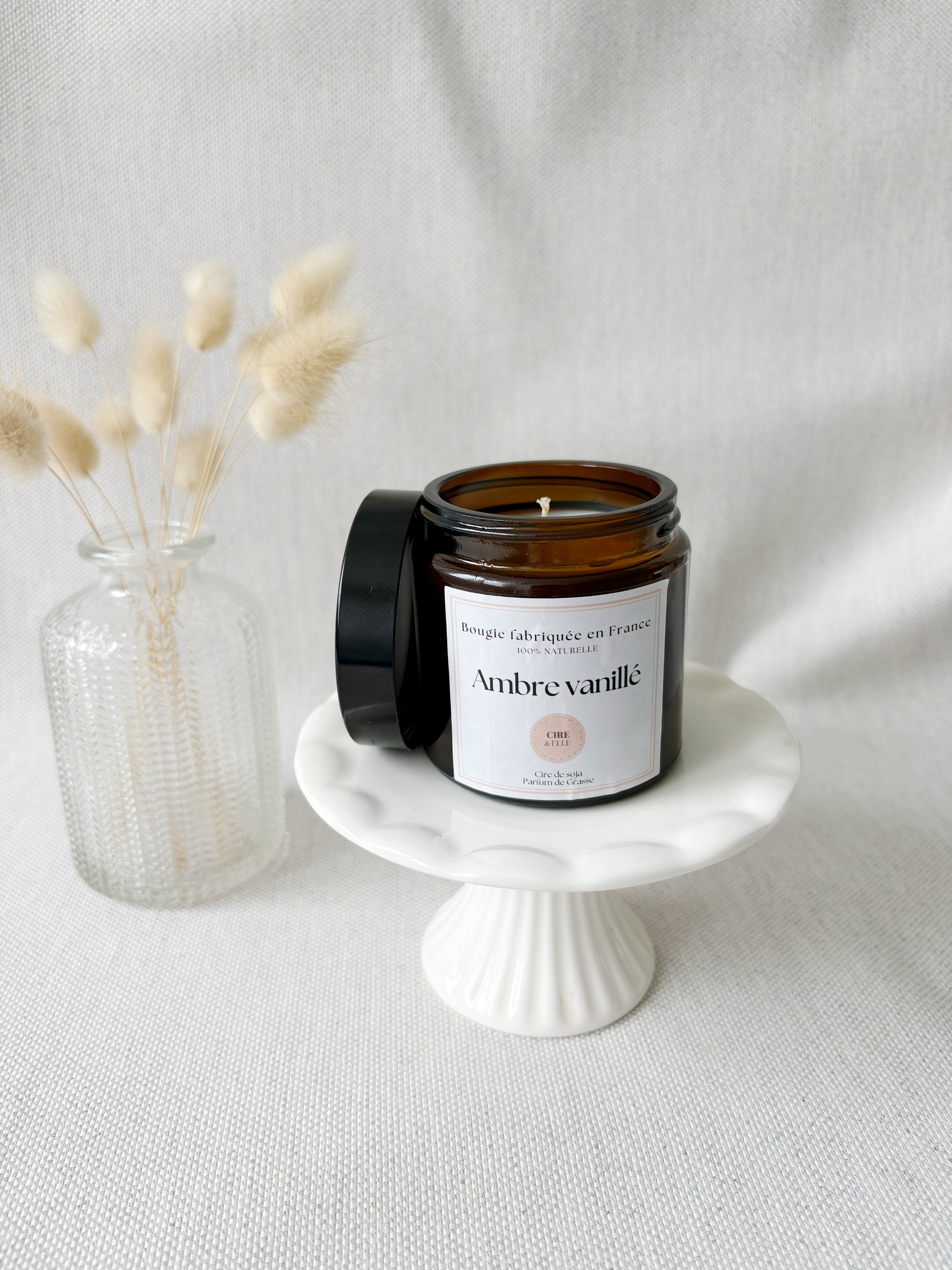 Petit pot ambré - Ambre vanillé