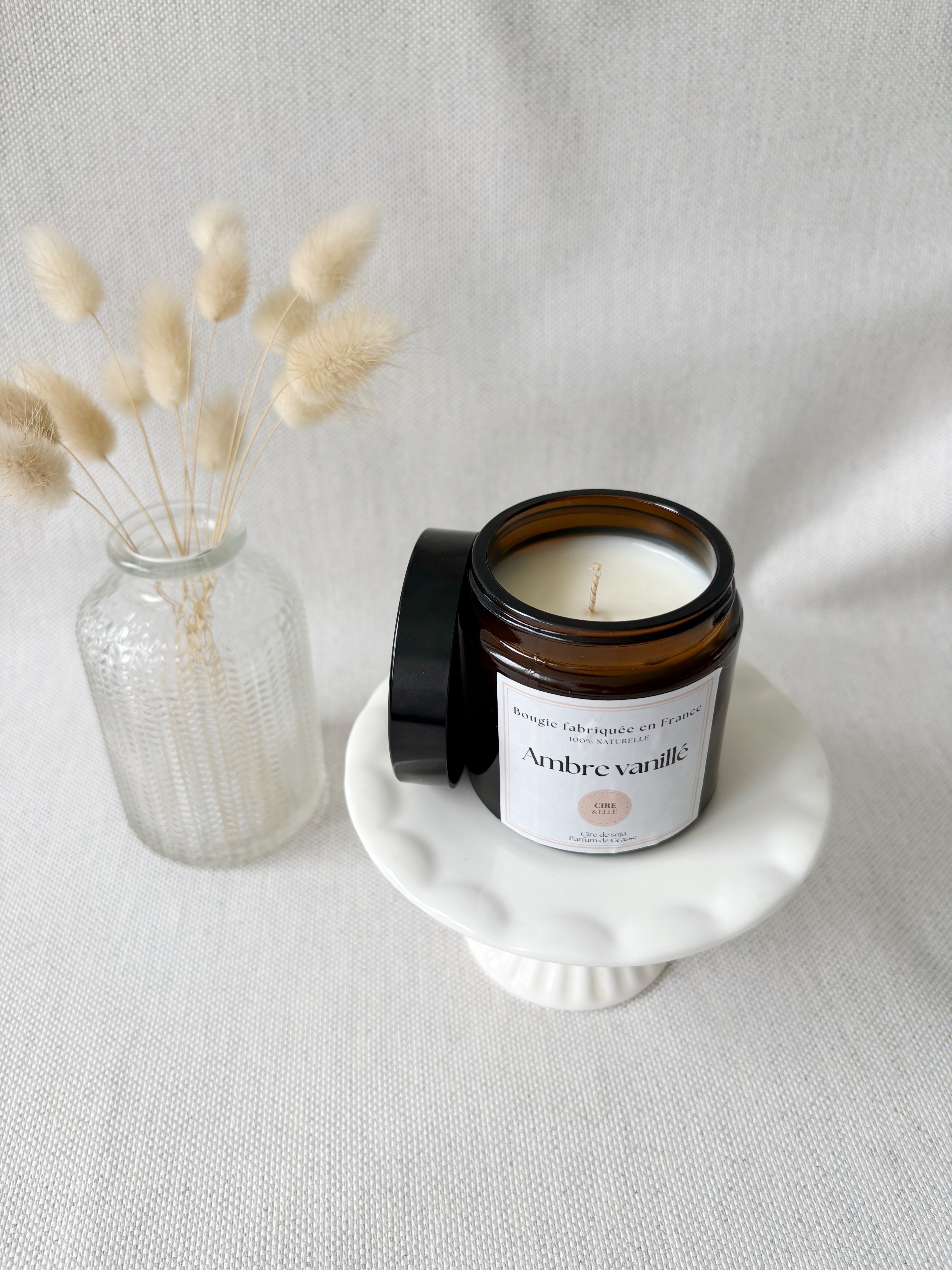 Petit pot ambré - Ambre vanillé