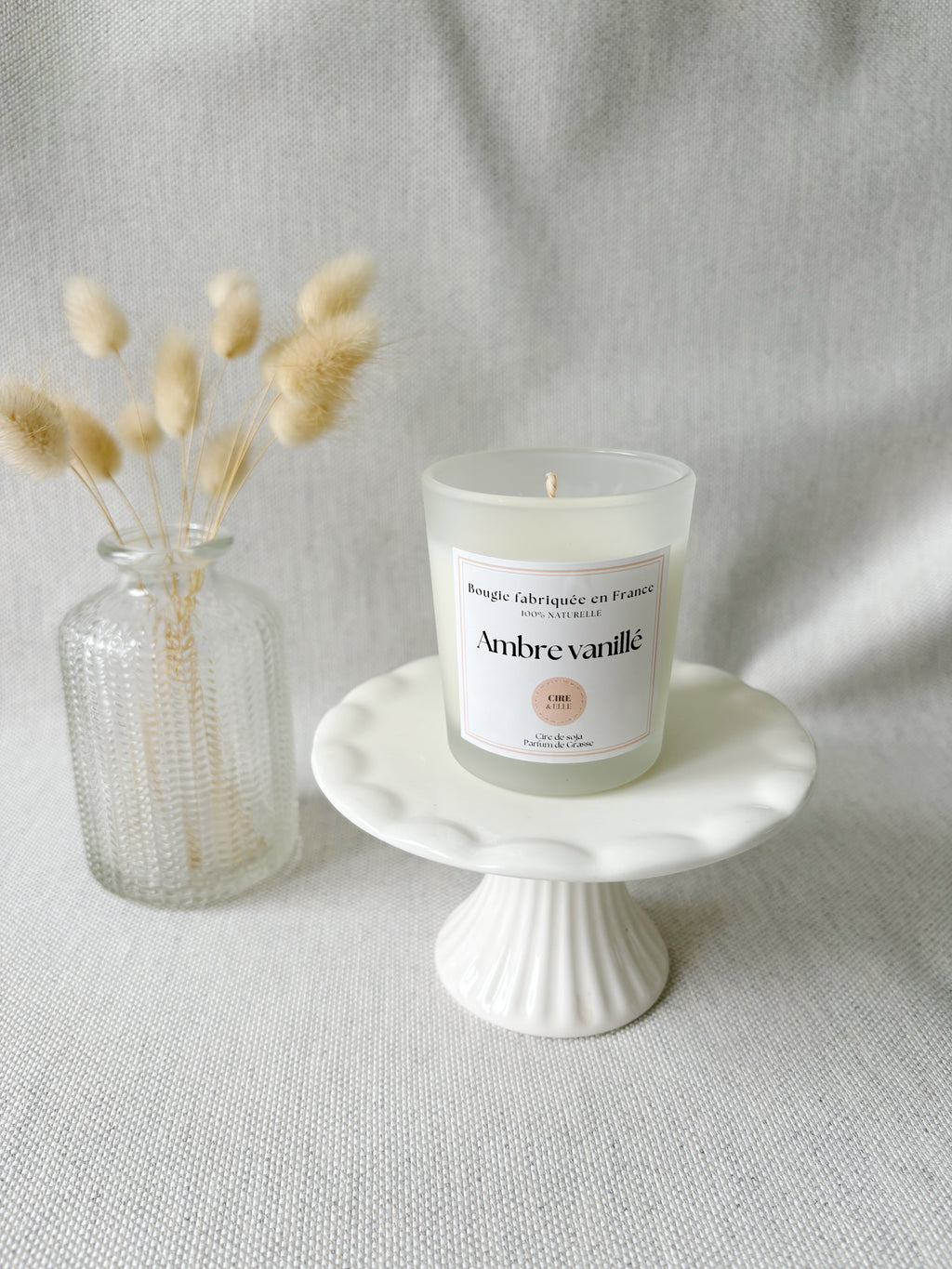 Petit pot givré - Ambre vanillé