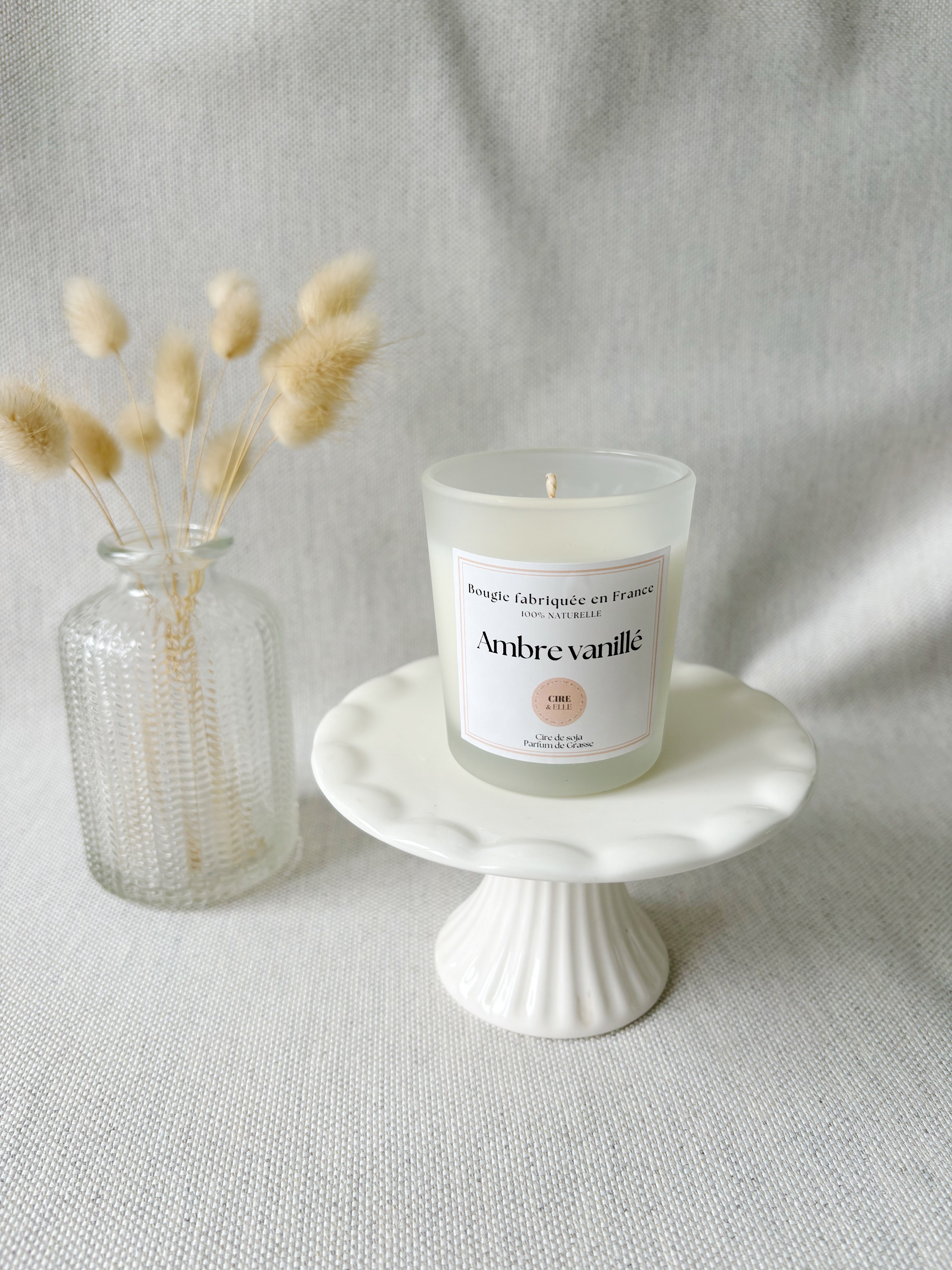 Petit pot givré - Ambre vanillé