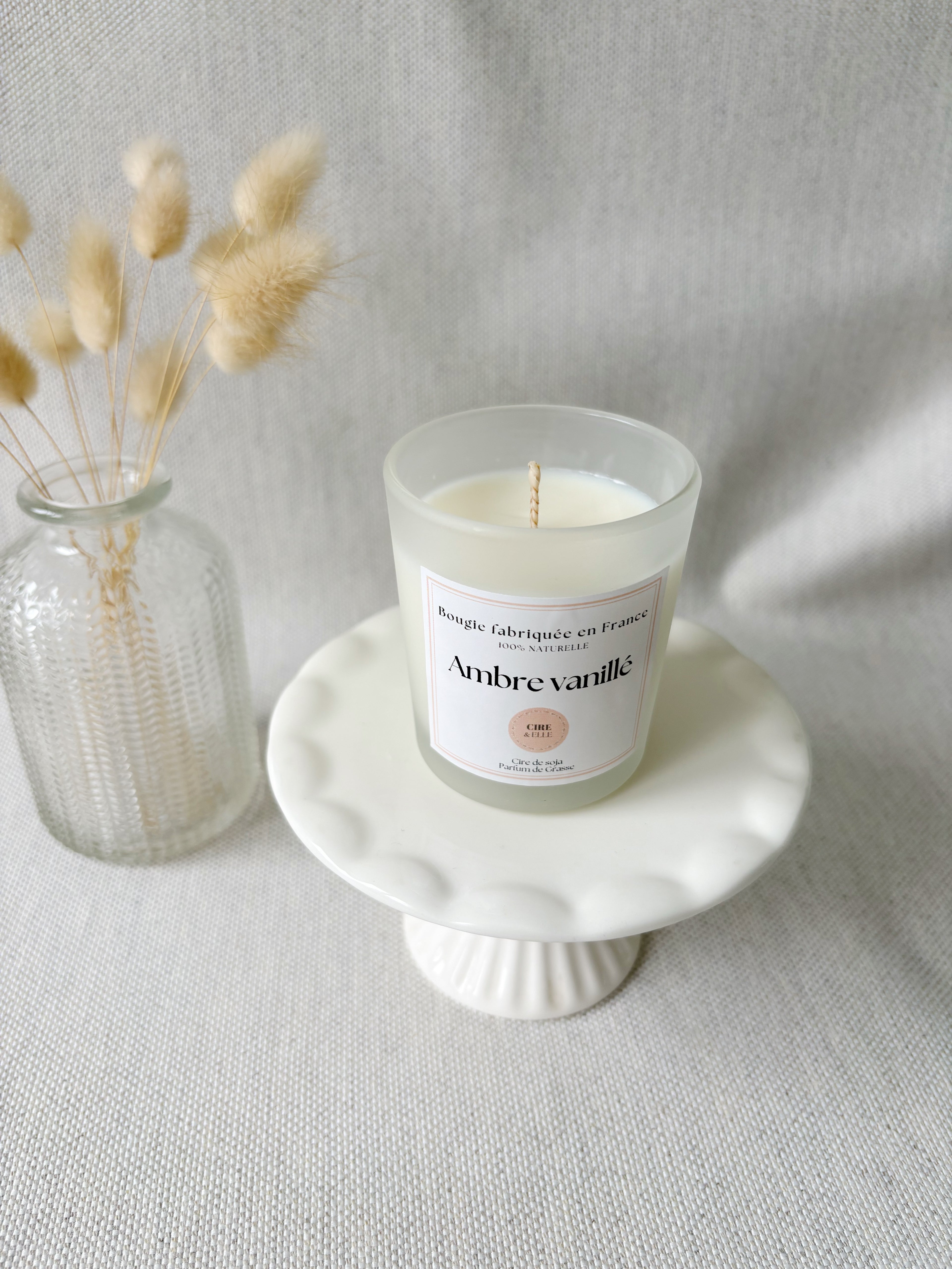 Petit pot givré - Ambre vanillé
