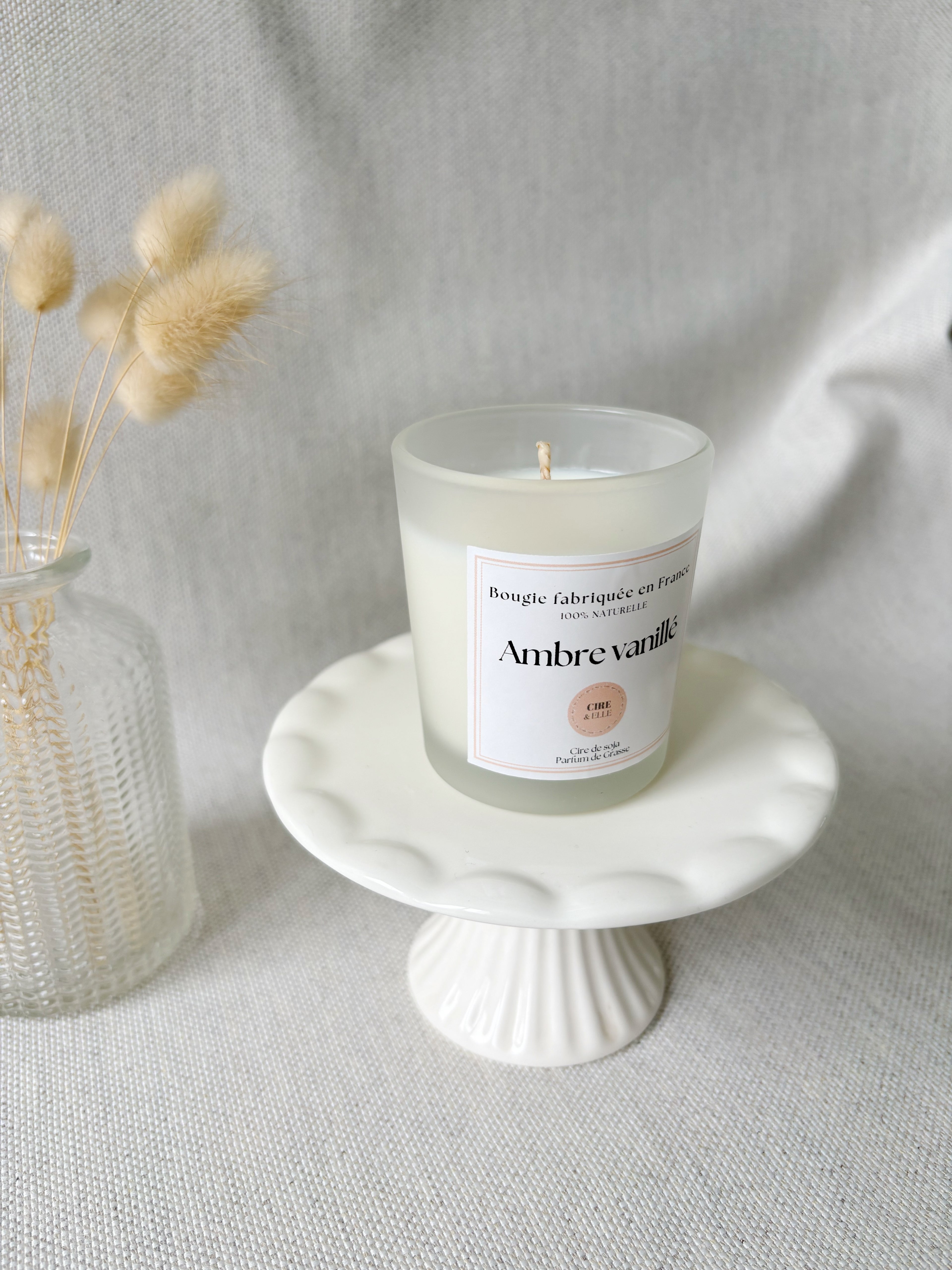 Petit pot givré - Ambre vanillé